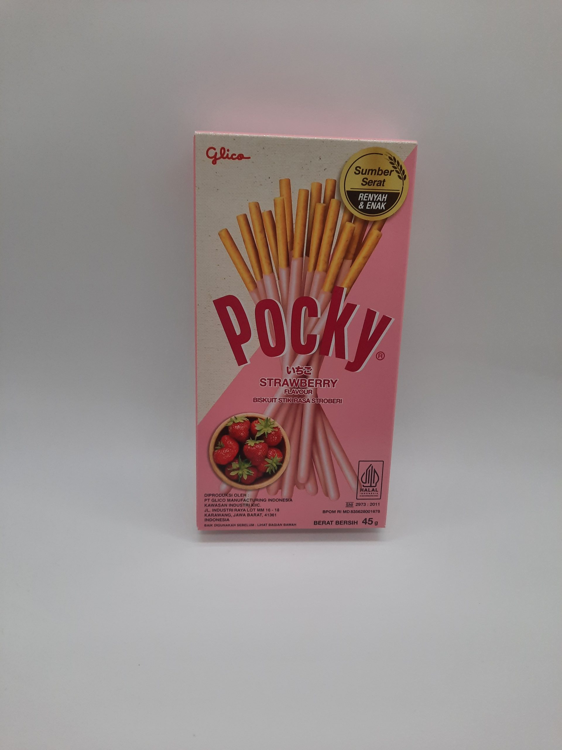 Pocky Strawberry 45g (MHD 23.12.2024)