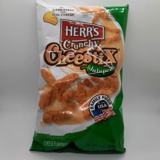 Herr´s Crunchy Cheestix Jalapeno 227g (MHD 03.02.2025)