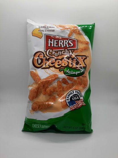 Herr´s Crunchy Cheestix Jalapeno 227g (MHD 03.02.2025)