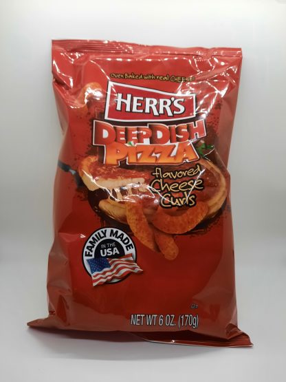 Herr´s Deep Dish Pizza Cheese Curls 170g (MHD 26.01.2025)