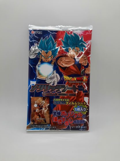 Dragon Ball Metallic Sheet with Gum 3,5g (MHD 31.08.2025)