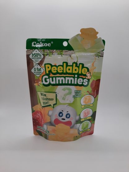 Peelable Gummies Mixed Fruit Flavor 60g