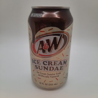 A&W Ice Cream Sundae Soda USA 355ml