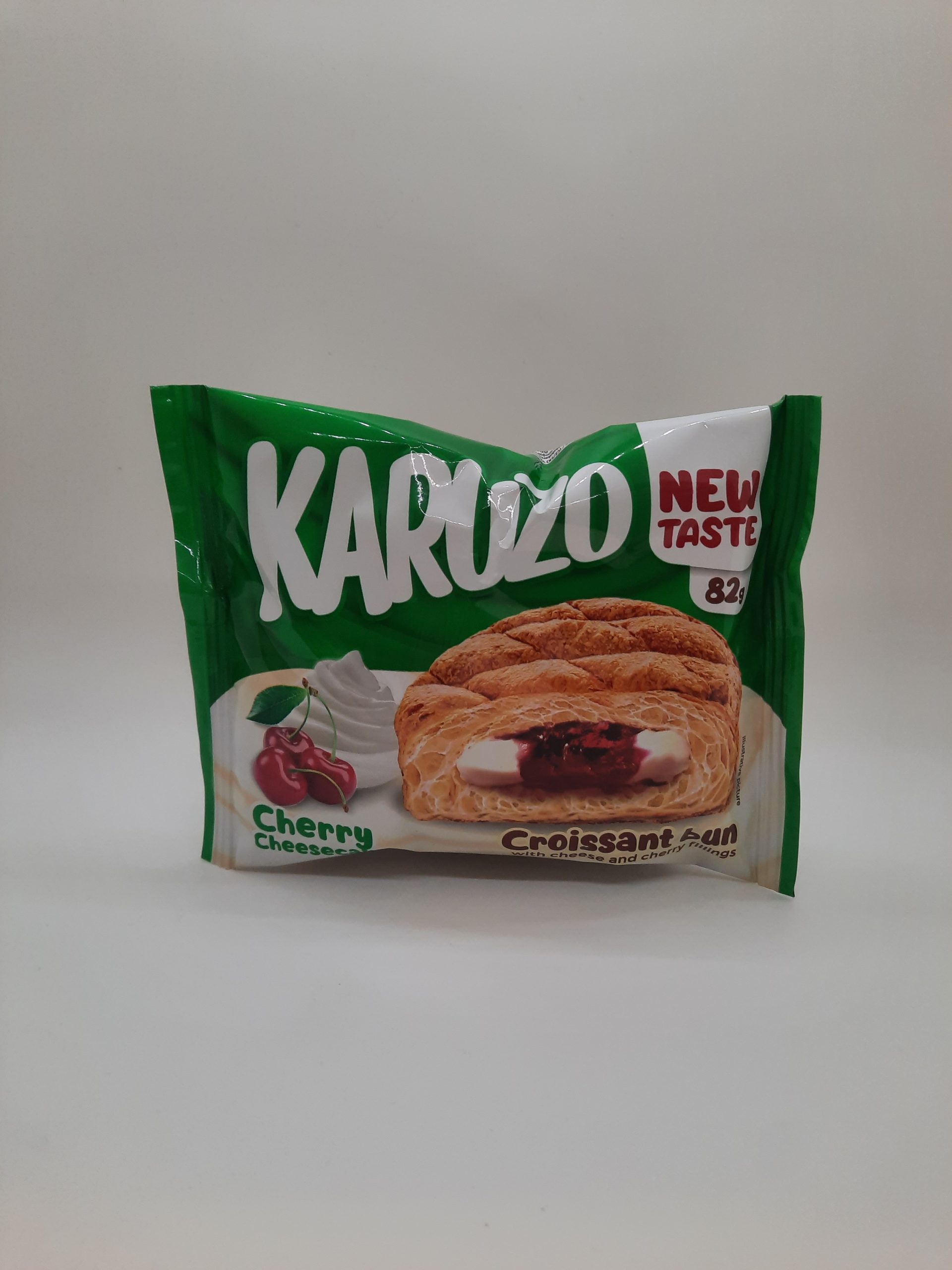 Karuzo Croissant Cherry Cheesecake 82g