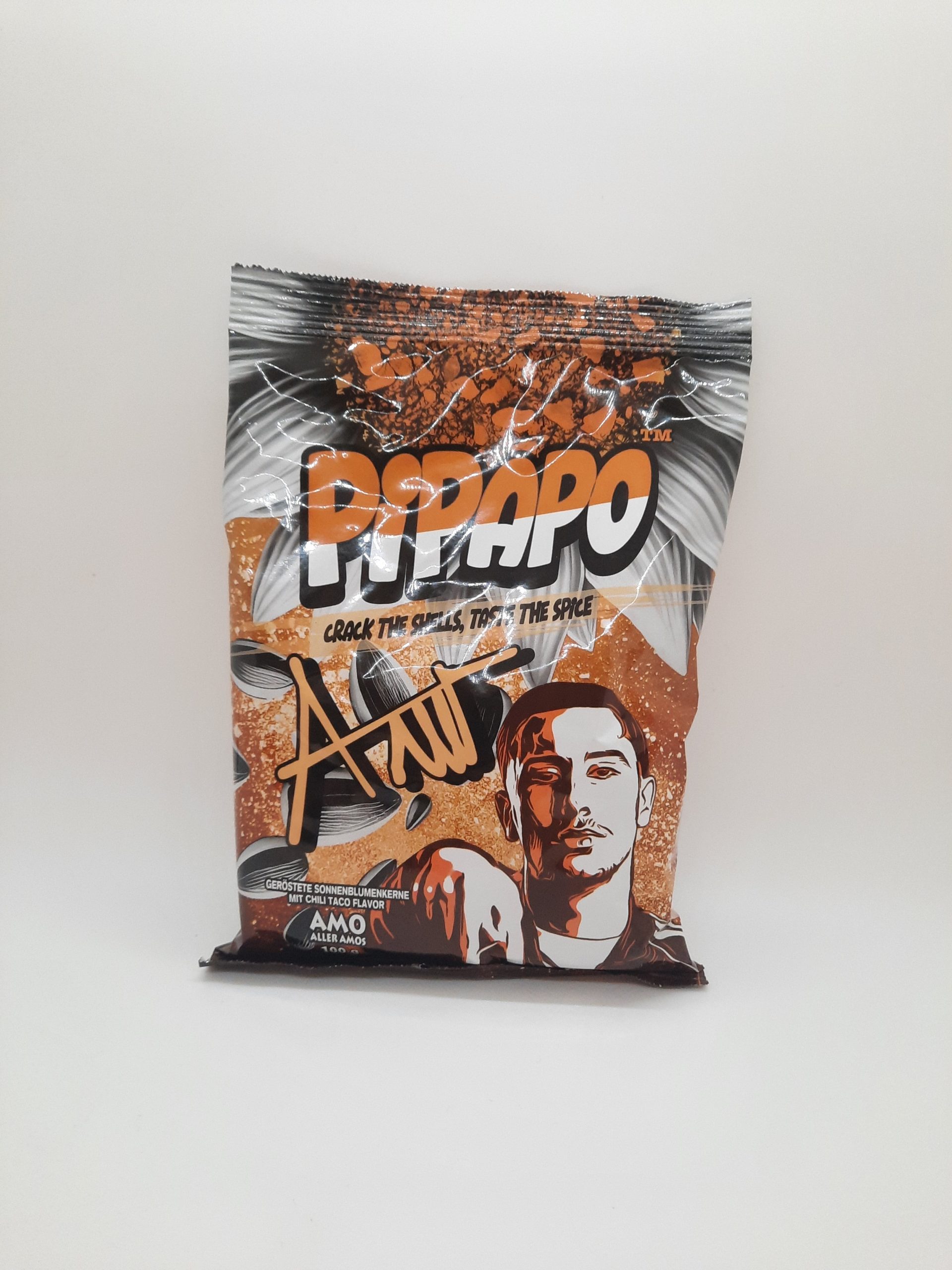 PIPAPO - AMO Sonnenblumenkerne - Chili Taco Flavor 100g