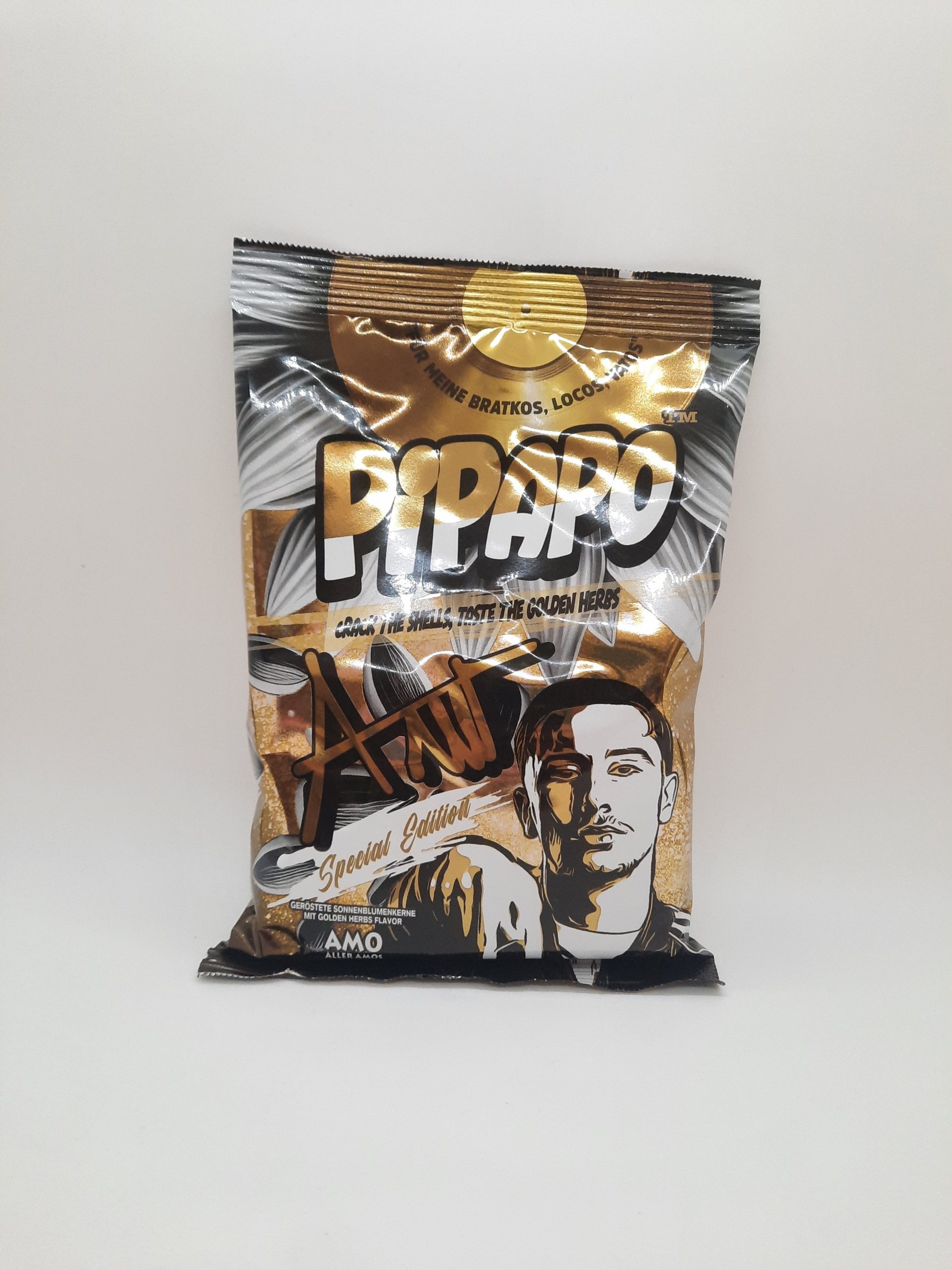 PIPAPO - AMO Sonnenblumenkerne - Golden Herbs Flavor 100g