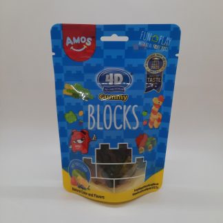 Amos 4D Fruit Gummy Blocks 72g