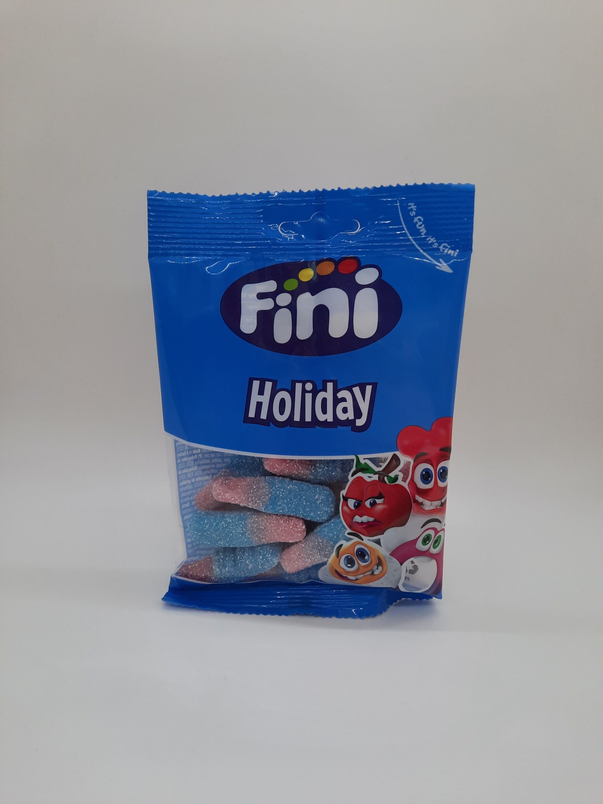 Fini Holiday Pink & Blue Bottle Sour Halal 75g
