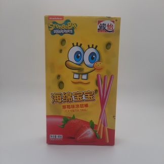 Spongebob Coated Stick Strawberry 48g