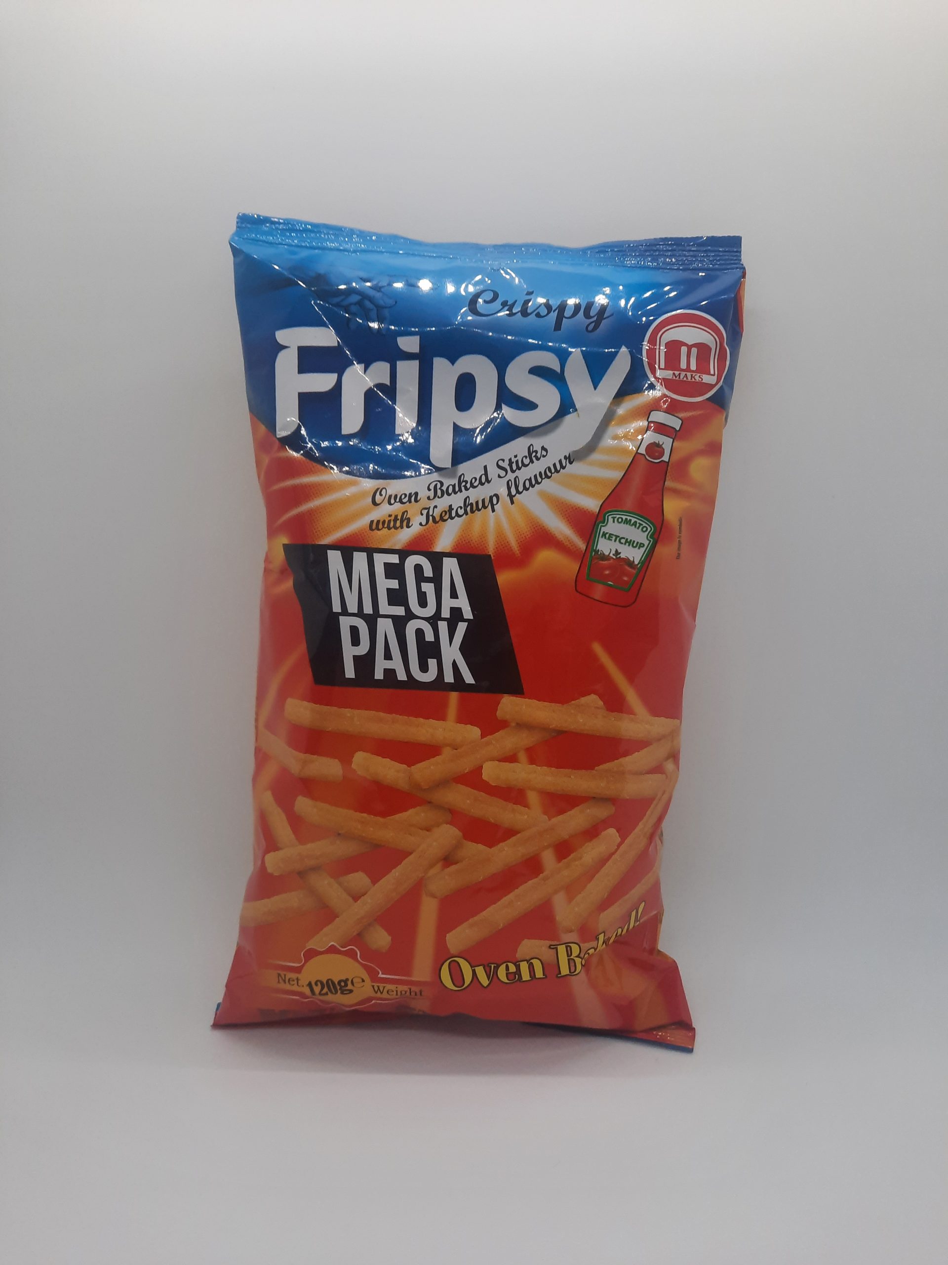 Fripsy Crispy Sticks Ketchup Mega Pack 120g
